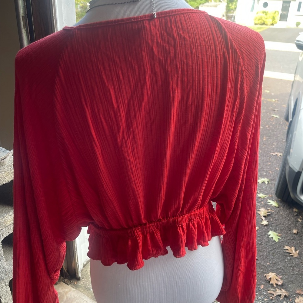 Red Blouse - Picture 2 of 4